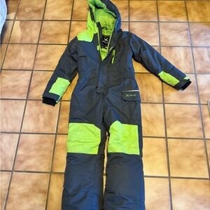 Arctix Black and Green Snowsuit